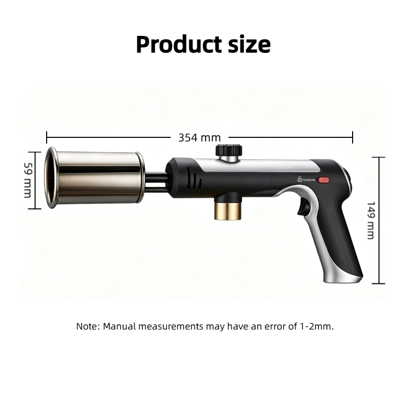 FYROXIA Propane Torch with Safety Lock and Max Fire for Cooking