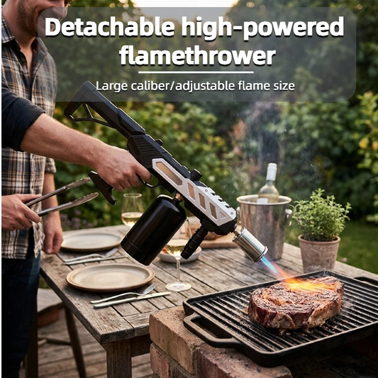 FYROXIA Powerful Propane Torch Gun with Detachable Design for BBQ