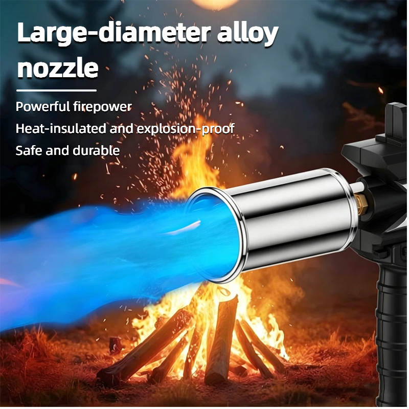 FYROXIA Tactical Propane Torch Gun with Detachable Grip for BBQ