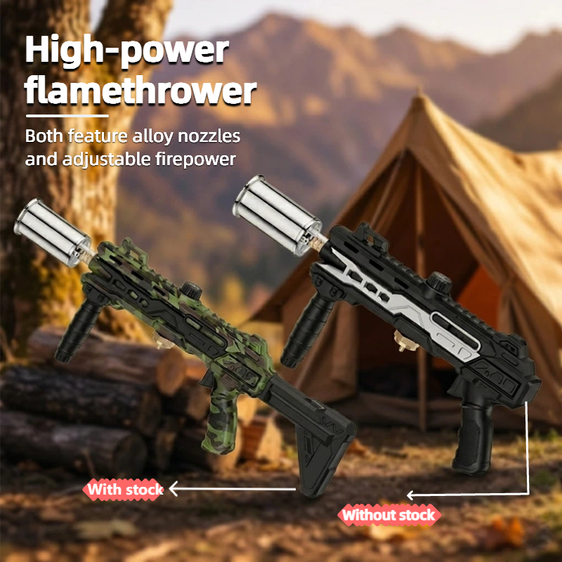 FYROXIA Tactical Propane Torch Gun with Detachable Grip for BBQ