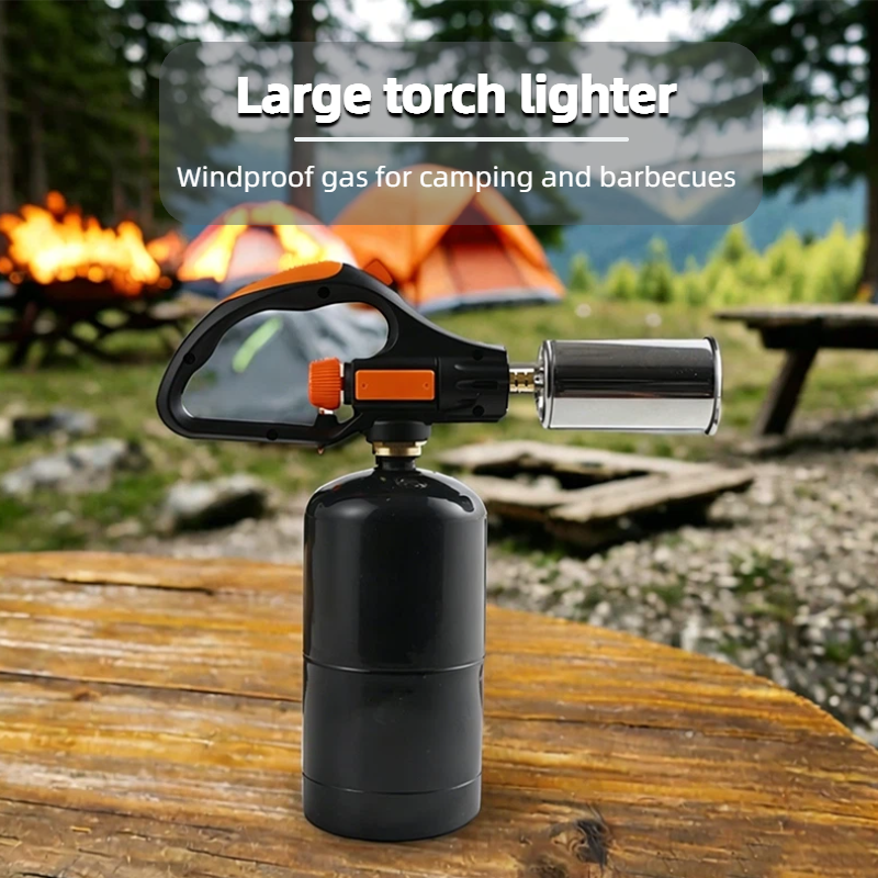 FYROXIA 1300C Max Temperature Propane Blowtorch for Outdoor BBQ