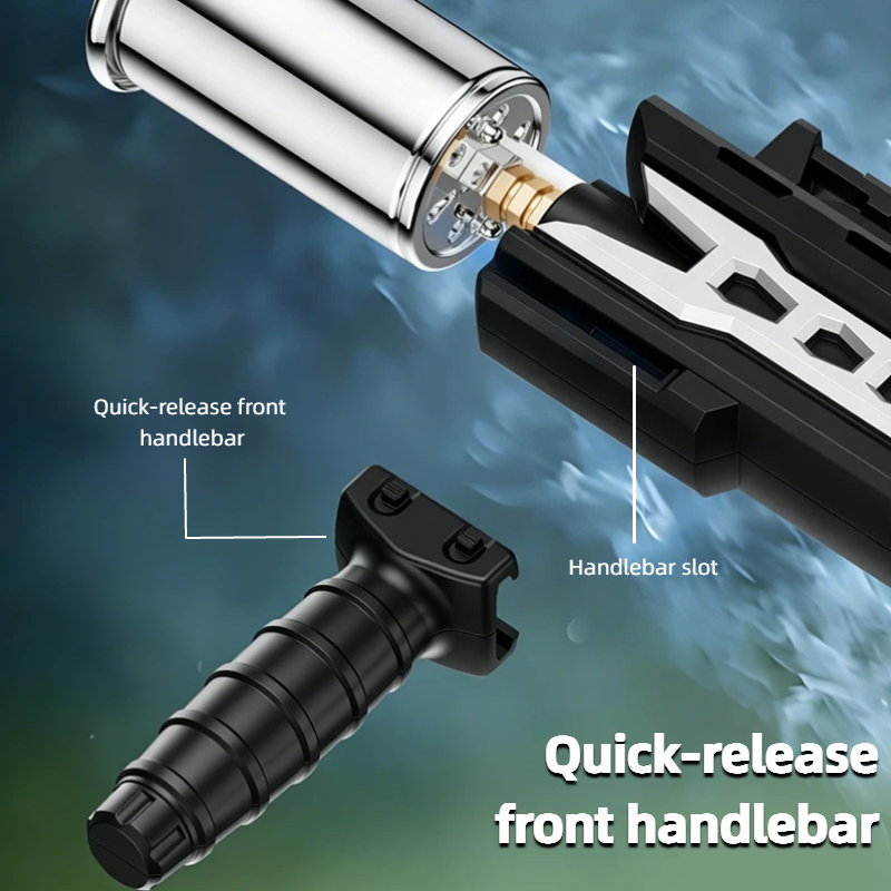 FYROXIA Tactical Propane Torch Gun with Detachable Grip for BBQ