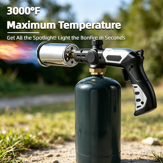 FYROXIA 3000F Propane Torch Gun with Anti Slip Grip for Camping