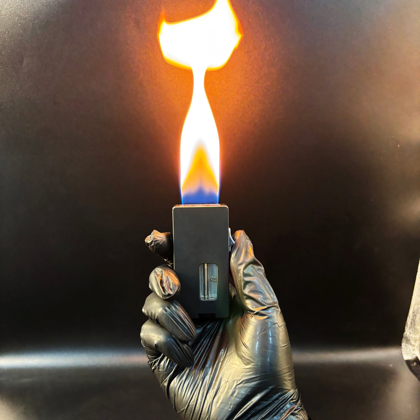 FY-Roxia Magic Flame Lighter - Windproof Torch Lighter with Vibration Ignition, New Wide Yellow Flame Design for Kitchen & Outdoor Use, Perfect Gift